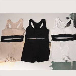 Cintura alta malha roupa de banho feminina preto tanque superior maiôs conjunto biquíni yoga sutiã moda verão praia com carta estilo wind327c