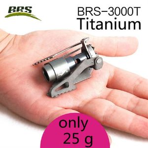 BRS MINI CAMPING Titanium Stufa portatile Picnic Picnic Cucina di sopravvivenza Furnace Bruciatore a gas tascabile BRS-3000T260Z