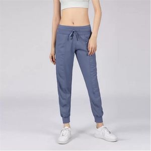 Women Yoga Studio Pants Ladies Quickly Dry Drawstring Running Sports Trousers Loose Dance Jogger Girls Gym Fitness286s