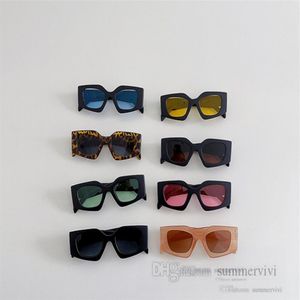 Ins Kids Cool Sunglasses Girls Leopard Frame Sunglass Goggles Children UV 400保護アイウェア2023 Summer Boys Cycling Glasses 268U