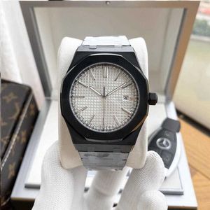 Mens luxury mechanical watch waterproof design 304L boutique steel watchband designer watch high quality watch whole gift297I
