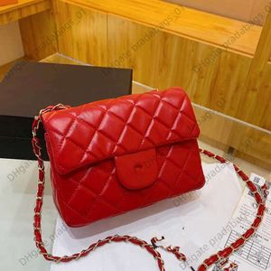 Designer Bags Lingge Chain Classic Square Fat Man Versatile Texture Large Capacity Small Fragrant Wind One Shoulder Crossbody Lingge Handbag