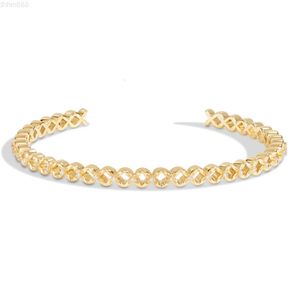 High Quality Classic Dainty 14kt Yellow Gold Floral Diamond Cuff Bracelet Natural Igi Certified Diamond Manufacturer From India