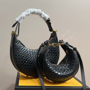 Lüks tasarımcı klasik nano grafik çapraz çantalar çanta çantaları İtalya Roman Marka 7a Kalite Yarım Ay Kadınlar Tığ çantası debriyaj çantası moda deri omuz çantası