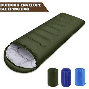 Sleeping Bags Portable Garden Bag Ultralight Cotton Winter Camping Warm Envelope Backpacking for Outdoor Traveling 230909