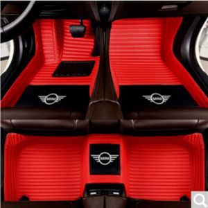 Suitable For 2004-2020 MINI MINI Cooper COUPE Clubman Countryman PACEMAN JCW CLUBMAN Luxury Custom waterproof Non-slip Carpets flo322w