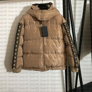 Mit kapuze Baumwolle Jacken Mantel Parka Jacke Mode Männer Frauen Winter Feder Mantel Unten Doppelseitige Wear302s