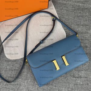 Wallet Classic Espom Cowskin Designer محفظة امرأة مع حزام القابض حقيبة يد الفضة حاملي البطاقات