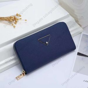 Designer New Purse Purse Fashion Classic Multifunktionellt Long Purse Card Clip Men's and Women's Zipper Kreditkort Multi-kort Wallet Card Bag