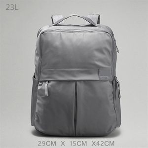 lu 23L Backpack Students Laptop Large Capacity Bag Teenager Shoolbag Everyday Lightweight Backpacks 2 0 4 Colors New242F