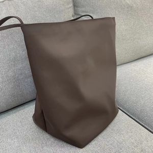 Evening Bag's Large Capacity Nylon Bucket Bag Custom Casual Lazy Style Light Satchel Simple Tote 230908