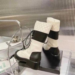 Chanellies Lady chandal CHANNEL Luxury Shoe Classic Ankle High-quality Booties Boots Lady Fashion Motorcycle Boots Chunky Heel Shoes