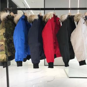 Inverno masculino para baixo parkas Outerwear Pele de Lobo Casaco Com Capuz Casaco com zíper outwear casacos Top291W