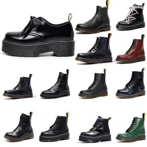 Designer Boots Platform Dr Men Women Winter Keep Warm Snow Top Leather Oxford Bottom Ankle Shoes Doc Martens Sports Sneakers Booties