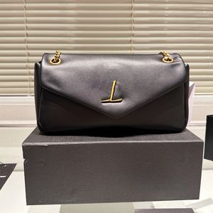 Designer CALYPSO Kettentasche Handtasche Damen Leder Schulterkuriertaschen Verstellbarer Riemen Pendeltasche