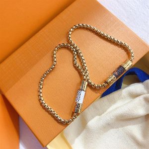 Glamour smycken mode länk kedjor två färger armband personlig design guld glitter hundra match bas för kvinnor design bra241h