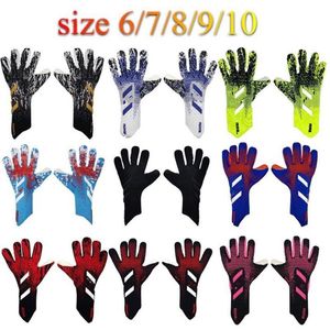4MM Goalkeeper Gloves Finger Protection Professional Men Football Gloves Adults Kids Thicker Goalie Soccer glove310h243I