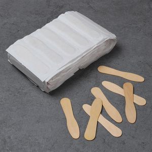 3000 Parça Ahşap Dondurma Kaşık Araçları 7 5cm Ahşap Taster-Spoons Sarılmış Birchwood Sade Düz Free-Cream Kaş Kaşık SN4396275G