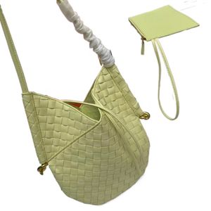 summer23 new Solstice Shoulder bag handbag casual drape combined with knot luxury fashion handbag versatile crossbody shoulder bag designer bag beach bag