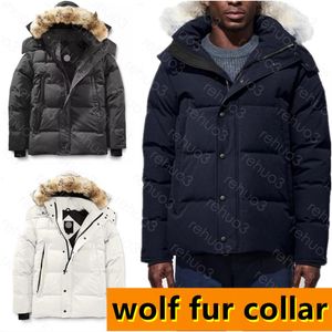 Piumino nero da uomo parka piumini capispalla di fascia alta con cappuccio antivento impermeabile imbottito addensare cappotti giacche da esterno 312M