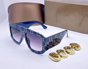 Óculos de sol de alta qualidade femininos de luxo Moda Moda Mens Sun Glasses Protection Men Designer Gradiente de óculos de metal da dobradiça Mulheres espetáculos Box6009