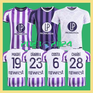 23 24 Toulouse Soccer Jersey THIRD DONNUM DALLINGA Home Away Maillot De Foot 2023 2024 Men Kits Football Jerseys Uniforms CISSOKO ONAIWU CHAIBI ABOUKHLHL