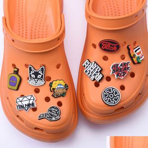 Charms Soft Pvc Cartoon Clog Shoe Charm Lady Selling Products For Kids Drop Delivery Otpzl
