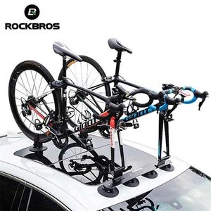 Rockbros bicicleta rack de sucção telhado-parte superior do carro instalação rápida telhado mtb montanha estrada acessório 220208241e