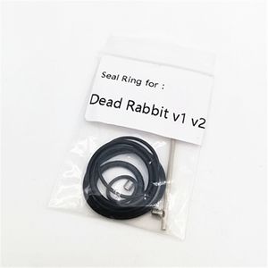 ラバーシリコーンシールDead Rabbit V1 V2 / V3 / FAT RABBIT RTA / SOLOアクセサリーブラック1パック用Oリング