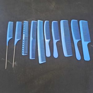 Hairstylist professional hair clipper comb ultra-thin hairdressing flat comb hair salon hairdressing pointed tail comb