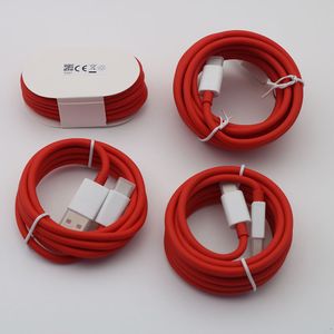 Dla OnePlus 30W Kabel typu C Szybkie ładowanie Kabel USB C 1/1,5/2/3M Warp Linia sznurka dla 1+ 7 7T 8 8T 9 9R 10 Pro Nord 2 N100