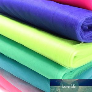 Vit 54 x120 ft 40 meter Tulle Bolt Wedding Decoration Bolt Pew Craft Favor Fabric Bridal Favor Party Banket Gift Decor271d