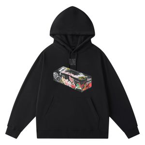 Mens Hoodies Vlone 21fw Men's Sweatshirt Fashion Coat Extended Jacket Long Line Hip Hop Street Rock and Roll Hooded Sweater Rockar Jumpert XXXL 5 Color T Shirt Vlones