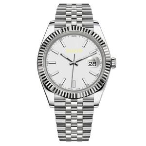 2023Luxury Men's Watches Men's Automical Watch 36/41mm 904Lすべてのステンレス鋼の滑走監視31mm 36mm 41mmバックルサファイアラミナス防水