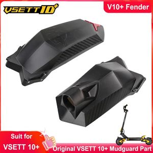 Original Vsett 10 Plus Electric Scooter Front och Bak Fender Mudguard för Vsett 10Plus Mudguard Wheel Cover Däck Hugger Guard2956