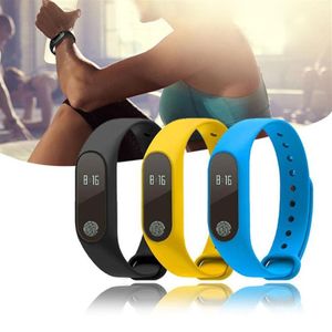 Spor Akıllı Bilek İzleme Bileklik Ekran Fitness Gauge Adım Tracker Dijital LCD Pedometre Çalışma Adım Yürüyüş Kalori Karşı 65729562519