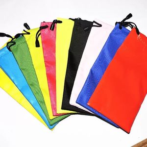 Sunglasses Bag Summer Glasses Case Multi-Functional Cloth Cleaning Eyewear Pouch Optical Eyeglasses Accessorie