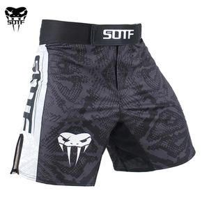 SOTF Snake Scale Fitness Sport traspiranti Ferocious pantaloncini da boxe MMA Tiger Muay Thai pantaloncini mma pantaloncini da combattimento kickboxing boxe 2219A