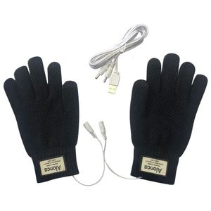 Skihandschuhe Winter Outdoor Angeln Beheizte Vollfinger-Fäustlinge Tragbare USB-Elektroheizung Winddichte weiche Sporthandwärmer 230909