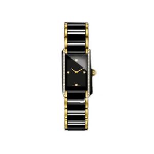 Nowy moda mężczyzna zegarek kwarcowy Ruch Ceramiczne zegarki dla kobiet -na rękę Diamonds Diamonds Bezel Rd12284o