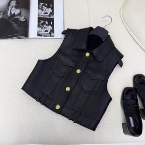 Tasarımcı Kadın Ceket Lüks Deri Ceket Kadın Düğmesi Mektup Serin Sokak Stili İnce Bayan Giyim Kadın Kot pantolon büyük boy klasik