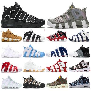 2023 Designer Sapatos Moda Pippen Mens Mulheres Basquete Sapatos Local Armazém Atlanta Paz Amor Ginásio Vermelho Branco Mens Treinadores Topsportmarket Sports Sneakers