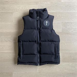 Coletes masculinos homens sem mangas tops jaquetas colete t emblema gilet qualidade algodão bordado mulheres ternos curtos high street pano quente247g