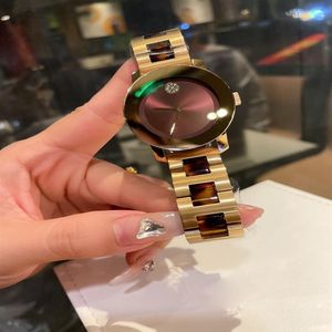 Kvinna Luxury Designer Watch Swiss Movement Watches K1 Crystal Glass Set With Diamonds 316L rostfritt stål Dial Rand Watchs 36mm251h