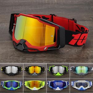 Eleganckie opakowanie okulary na zewnątrz Cyk-20 Motocykl okulary gogle hełm MX Moto Dirt Bike ATV Sports Sports Glass Skustr GOOG239R