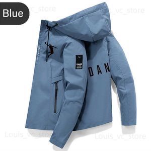 Herrjackor Nya ankomst Män vattentät vindbrytare kappa blixtlås jacka jacka snabb torkning sport outwear jaqueta maskulina trench rockar t230910