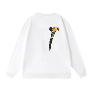 럭셔리 디자이너 후 까마귀 크기 크기 남성 까마귀 스웨트 셔츠면 반 Zip for Woman 조각 세트 세련된 모션 순수면 가을 자수 아플리케