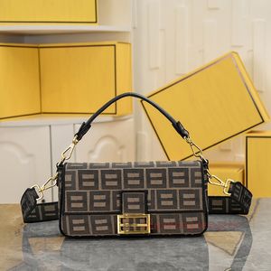 7a clássico designer de luxo bolsa pochette couro genuíno bordado sacos ombro feminino carta crossbody embalagem completa