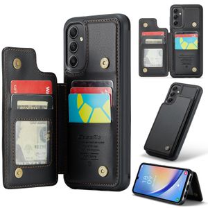 Custodie a portafoglio porta carte con supporto a vibrazione in pelle Premium Caseme per Samsung Galaxy A54 5G A53 A34 A33 A14 A13 A52 A24 A23 Custodia per telefono con cavalletto Conque