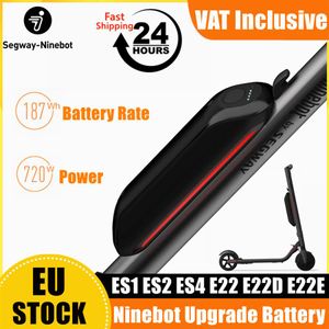 EU Stock Original Scooter Parts Accessories NineBot By Segway 187Wh Upgrade Battery for ES1 ES2 ES4 E22 E22D E22E SMART KICKSCOO246Q